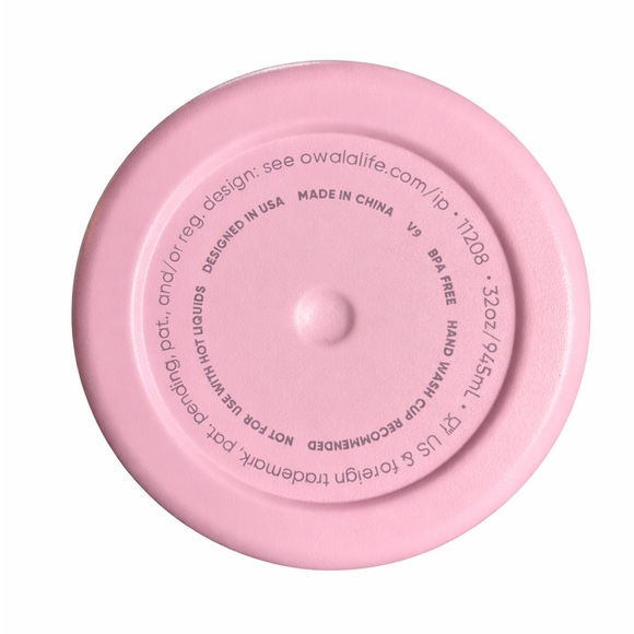 Owala FreeSip 32 oz Water Bottle Angel Food Cake Pink New With Tags - Picture 3 of 6